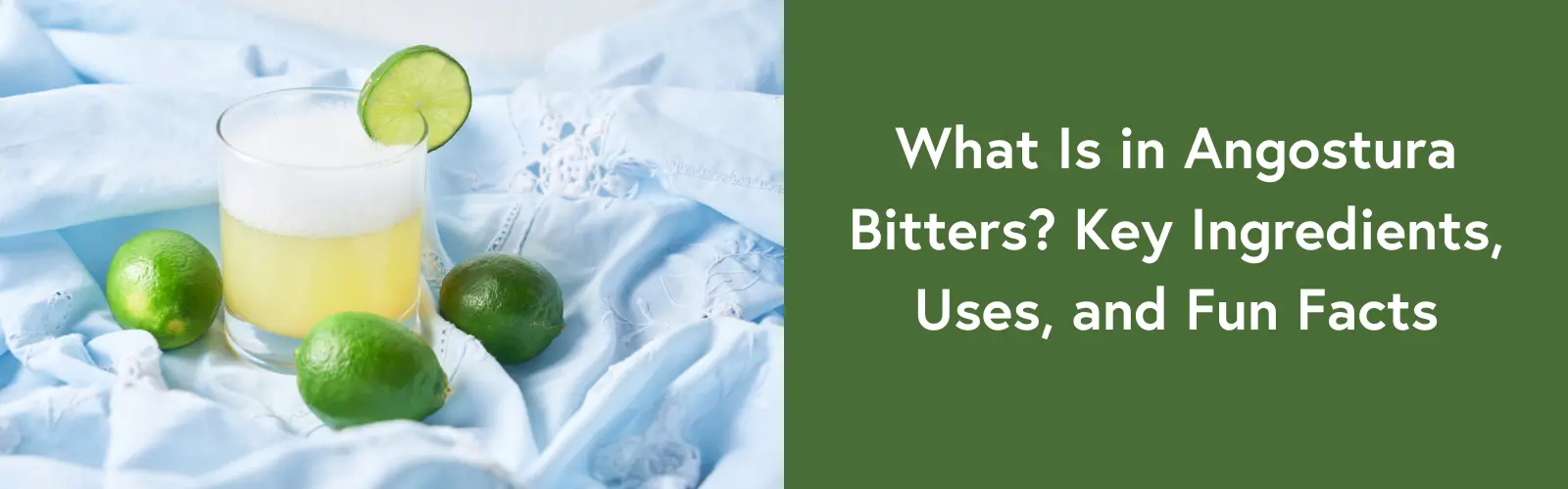 What Is in Angostura Bitters? Discover Its Ingredients & Uses