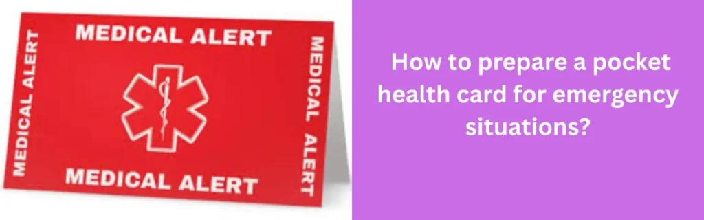 Pocket Health Card