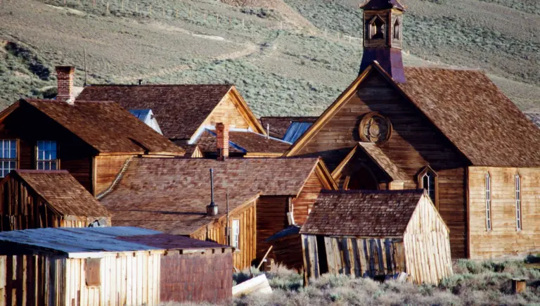 Bodie California ghost town preserved buildings | Forgotten American Towns