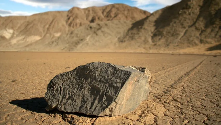 Racing Rock | Moving Rocks in Death Valley