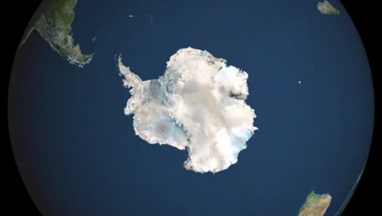 Satellite image of Antarctica | Hitler’s Secret Antarctic Base