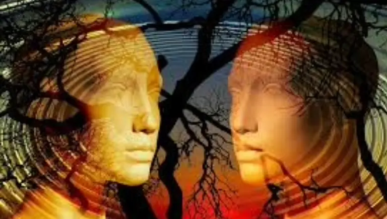 double exposure of person and memory | Déjà Vu