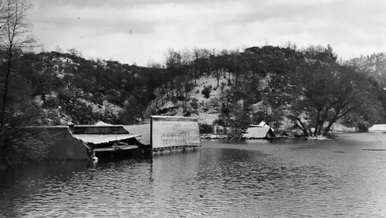 flooded ghost town USA | Forgotten American Towns