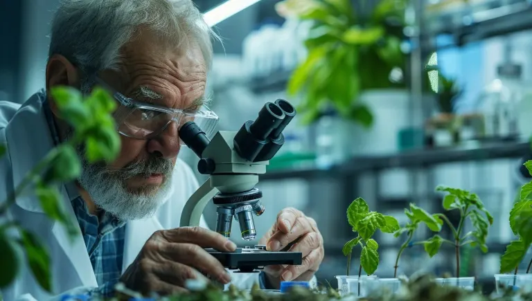 researcher studying plants | How Plants Can Hear and Respond to Sounds