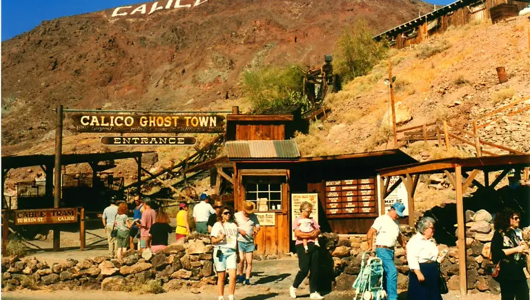 tourist exploring ghost town USA | Forgotten American Towns
