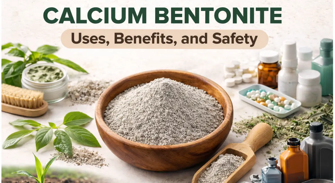 Calcium Bentonite Properties, Uses, and Benefits Explained