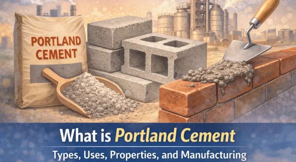 What is Portland Cement: Complete Guide on Types and Uses