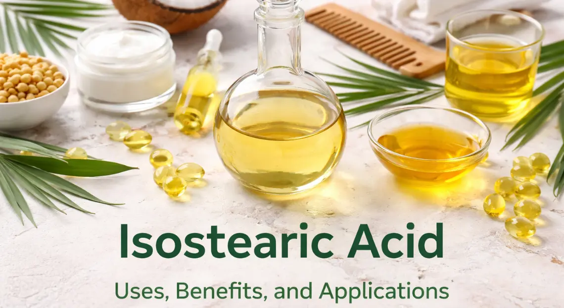 Isostearic Acid: Uses, Benefits, and Properties Explained